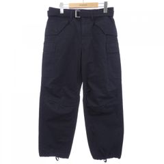24AW sacai サカイ コットンナイロン リップストップワイドパンツ 