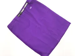Champion チャンピオン ロゴ バックスリット クライミング スカート sizeL/紫 ■■ レディースのサムネイル