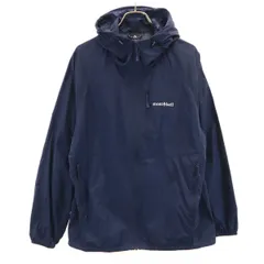 mont-bell モンベル 長袖 ウインドブラスト パーカー S ネイビー系 アウトドア メンズ 古着のサムネイル