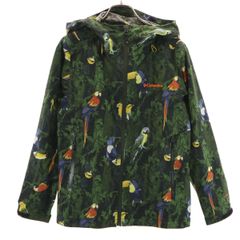 【美品】コロンビア ナイロンジャケット L 総柄 鳥 ボタニカル 希少デザイン 美品】コロンビア ナイロンジャケット L 総柄 鳥 ボタニカル 希少