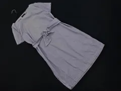 A.P.C. アーペーセー ストライプ シャツ ワンピース sizeXS/ネイビー ■◆ レディースのサムネイル