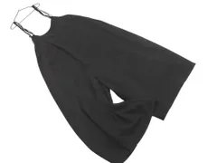 Ray BEAMS レイビームス ワイド サロペット オーバーオール sizeF/黒 ■■ レディースのサムネイル