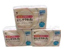 小林製薬 尿モレサラサーティ 消臭＆吸収シート 5cc 微量タイプ 30枚　　3袋　　計90枚のサムネイル