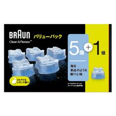 BRAUN 3in1 シェーバー洗浄液 カートリッジ 6個入 CCR5 CR - メルカリ