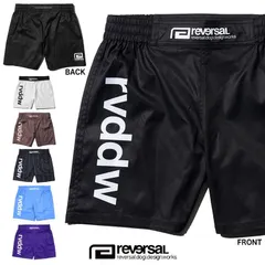 リバーサル パンツ reversal ファイトショーツ ファイトパンツ ハーフパンツ ショートパンツ メンズ ストリート系 格闘技 おしゃれ おすすめ 人気 黒  白 reversal092 S M L XL XXLのサムネイル