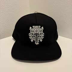 CHROME HEARTS BaseBall Cap RS3 Scroll Label クロムハーツ 黒 