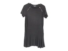 ■美品■ SeeByChloe シーバイクロエ レーヨン×アクリル 半袖 ワンピース 表記サイズ 38 洋服 レディース グレー系 DN4865のサムネイル