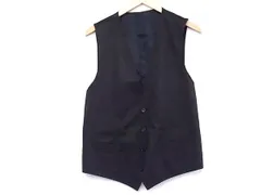 ■美品■ DOLCE＆GABBANA ドルチェ&ガッバーナ ビスコース100％  ベスト トップス 表記サイズ 50 洋服 メンズ ブラック系 DN5699のサムネイル