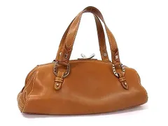 ■美品■ AIGNER アイグナー レザー ハンドバッグ トートバッグ レディース ブラウン系 DN7248のサムネイル