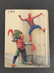 ミニカード スパイダーマン 東映 30 スパイダーマン 当時物 まとめ売り
