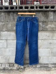 70s USA VINTAGE フレアパンツ ティファニーブルー ベルボトム - メルカリ