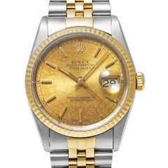 1960年前後 ROLEX オイスターパーペチュアル デイト Ref.1500 シャンパンゴールド アンティーク品 メンズ 腕時計 1960年前後 ROLEX オイスターパーペチュアル デイト Ref.1500
