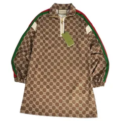 未使用 グッチ GUCCI ワンピース テクニカルジャージー ドレス インターロのサムネイル