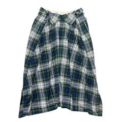 COMMEdesGARCONS コムコム サルエルパンツ 黄色タータンチェック