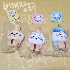 しろたん ついたん マスコットキーホルダー のんびり顔 おしゃべり