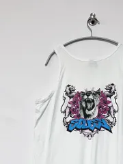 【STUSSY】USA製 90-00s タンクトップ L ステューシー 古着のサムネイル