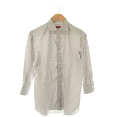 イザイア ISAIA チェックシャツ 長袖 グレー /HK ■OSのサムネイル
