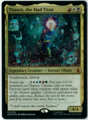 FOIL/MTG/英語版/マッドタイタン、サノス/Thanos, the Mad Titan