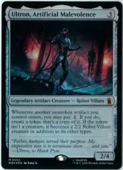 FOIL/MTG/英語版/人の作りし悪、ウルトロン/Ultron, Artificial