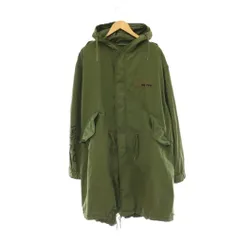 ヒステリックグラマー HYSTERIC GLAMOUR 25AW S/FIRE BEAR 774 M-51モッズコート ロング ジップアップ フード S カーキ /DO ■OSのサムネイル