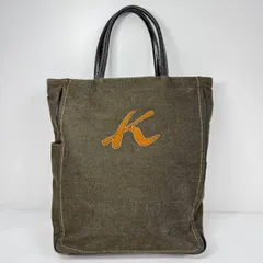 WB294 良品 Kitamura キタムラ キャンバス トートバッグ レディース 鞄のサムネイル