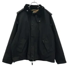 Barbour バブアー オイルドフーデッドジャケット  ブラック 38のサムネイル