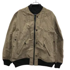 JUNYA WATANABE MAN×Karrimor ジュンヤワタナベマン  カリマー 22SS ラミーナイロン先染チェックブルゾン WI-J101 ベージュ系 Sのサムネイル