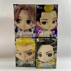 ★ 東京リベンジャーズ Q posket フィギュア 4点 まとめ商品 乾青宗 半間修二 稀咲鉄太 九井一 ココ 東リベ 現状品のサムネイル