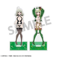 A レオパルト 阿良河キウィ 立体3Dマウスパッド 魔法少女にあこがれて