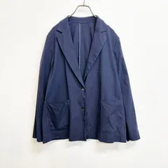 自由区 大きいサイズ 【洗える】 テンセルリネンストレッチ テーラードジャケット サイズ44 Js8-85のサムネイル