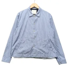 SACAI サカイ 品番 26-03993M Poplin Blouson ストライプ ブルゾン ジャケット ブルー系 サイズ1 正規品 / 41239のサムネイル