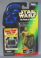 【中古】フィギュア C-3PO (1988 NEWバージョン) 「スター・ウォーズ パワー・オブ・ザ・フォース」 FREEZE FRAME フリーズ・フレーム ベーシックフィギュア