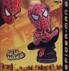 【中古】フィギュア スパイダーマン「スパイダーマン2」EXTREME HEAD KNOCKERS