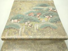 P3873 ○とみや織物謹製 引箔袋 高級 正絹 太鼓六通 袋帯 - メルカリ