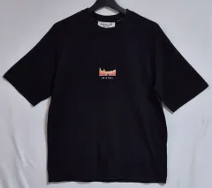 M) アンダースンベル ブラック 半袖Tシャツのサムネイル