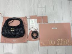 MIU MIU Archive フリンジ ショルダーバッグ スエード5BG011 - メルカリ