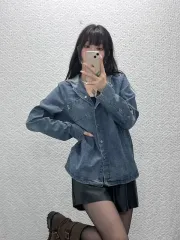 LEE リー カジュアル カントリー レトロ ヴィンテージ デニム WHO フーディー ジャケット 100 C12507のサムネイル