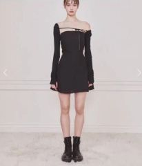 melt the lady slash zip up mini dress - メルカリ