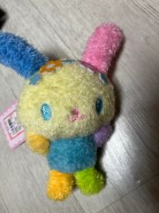 アミュキャランド マスコット入りポーチ ぽてうさろっぴー シマエナガ