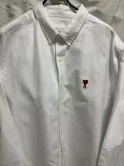 Ami PARIS アミパリス 長袖シャツ ホワイト 41 - メルカリ