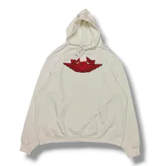 未使用 SAINT MICHAEL  × Jordan 26SS M J SM FLC HOODIE コラボスウェットフーディー パーカー セントマイケル  × ジョーダン SM-MK8-0000-J03 ホワイト L （18715M）のサムネイル