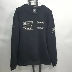 DESCENTE アウディ スウェット 起毛 ブラック Lのサムネイル