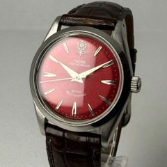 TUDOR オイスター手巻き時計 赤針7992 - メルカリ