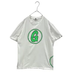 GOODENOUGH(グッドイナフ) 2015's Circle G S/S T-Shirt サークル G 半袖 Tシャツ 表記消(M程度) ホワイト×ライムグリーンのサムネイル