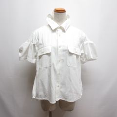 サカイ sacai 26SS Light Weight Denim Shirt 半袖 デニム シャツ 2