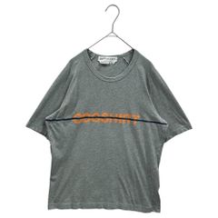 COMME des GARCONS SHIRT(コムデギャルソンシャツ) 1990's ”CDGSHIRT” Logo Line S/S Tee ロゴ ライン 半袖 Tシャツ M グレー 90年代