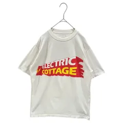 ELECTRIC COTTAGE(エレクトリックコテージ) Front Logo Graphic S/S T-Shirt フロント ロゴ グラフィック 半袖 Tシャツ M ホワイト×レッド×イエローのサムネイル