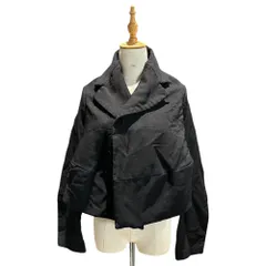 COMME des GARCONS(コムデギャルソン) 2023SS Esther Shrink-Resistant Deformed Over Jacket エステル 縮絨 変形 オーバー ジャケット GK-J030 S ブラック AD2022のサムネイル