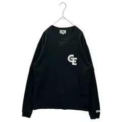 GOODENOUGH(グッドイナフ) One-point felt logo Gram G l/s T-shirt ワンポイント フェルト ロゴ グラムG 長袖 Tシャツ GE-136011 XL ブラック×ホワイトのサムネイル