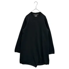 COMME des GARCONS HOMME PLUS(コムデギャルソンオムプリュス) 18AW Esther Long-Sleeve Knit with Asymmetrical Hem エステル 裾変形 ロング ニット PB-N026 S ブラックのサムネイル